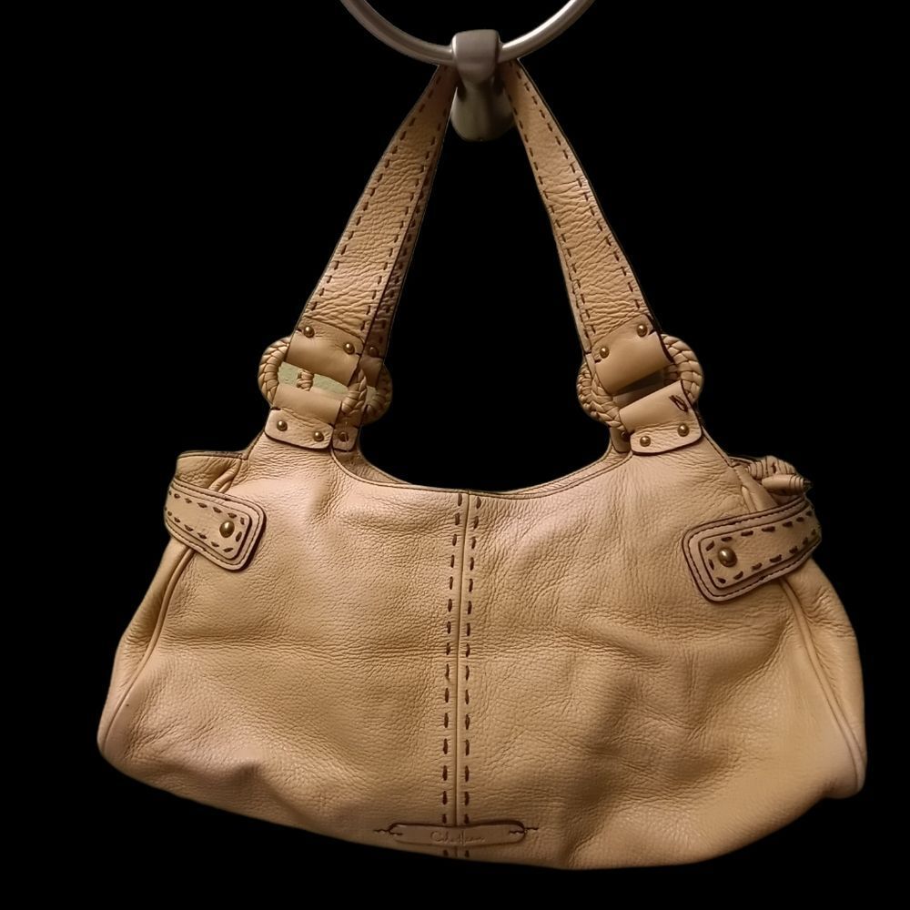 Vintage beige leather Cole Haan purse